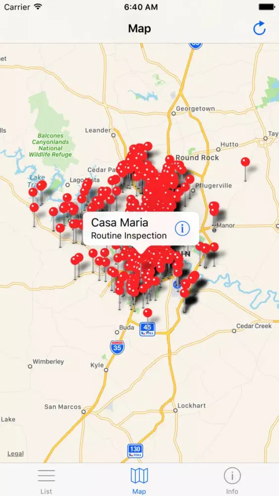 Austin Food Inspections - Texas Restaurant Scores應用截圖