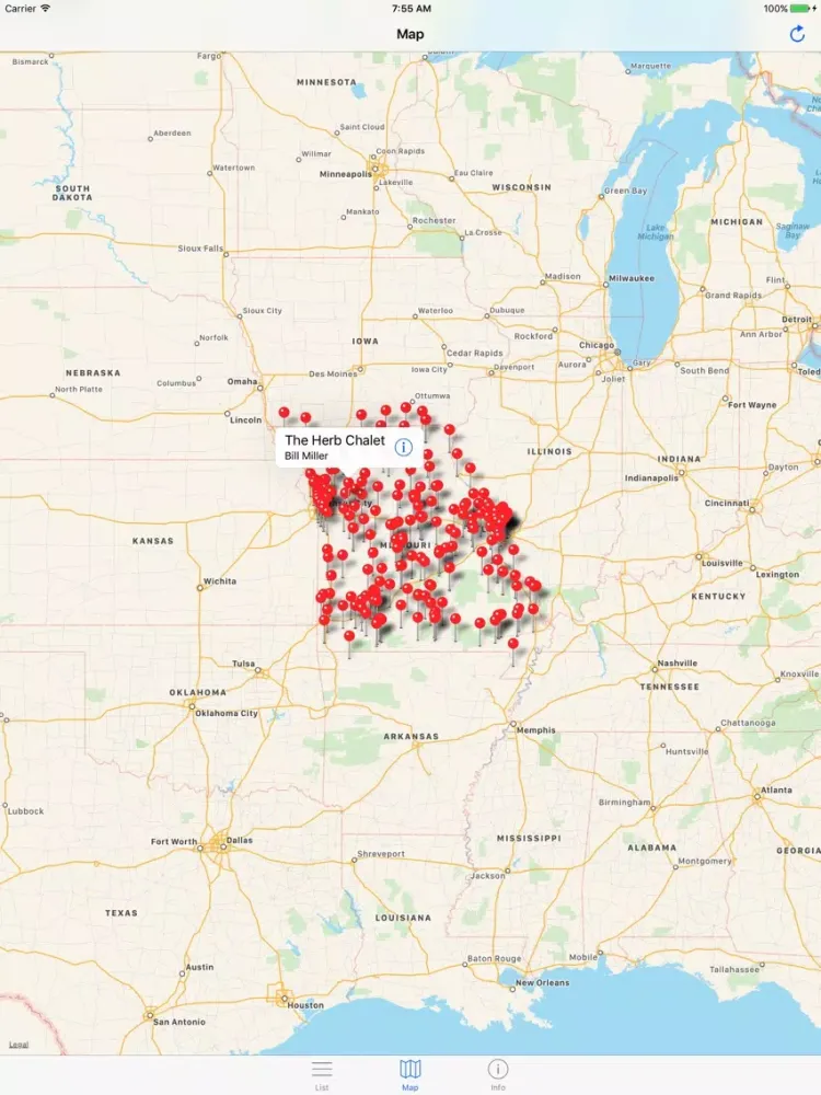 Missouri Farmers Markets - Fresh Organic Food Now iPad  Screenshots