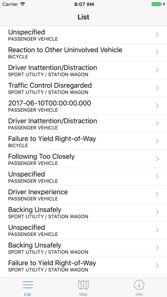 New York City Collisions - Up To Date Accidents 스크린샷