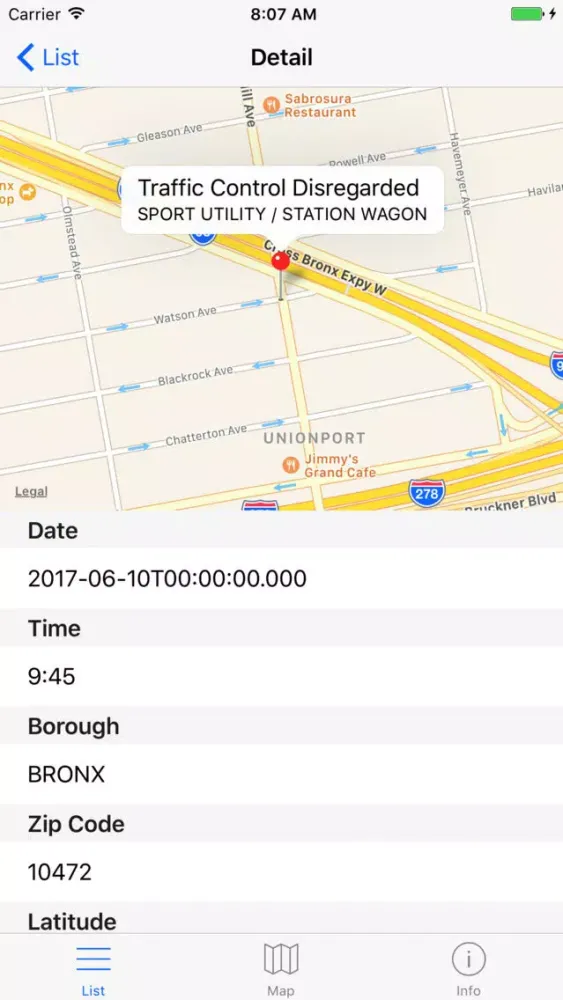 New York City Collisions - Up To Date Accidents 스크린샷