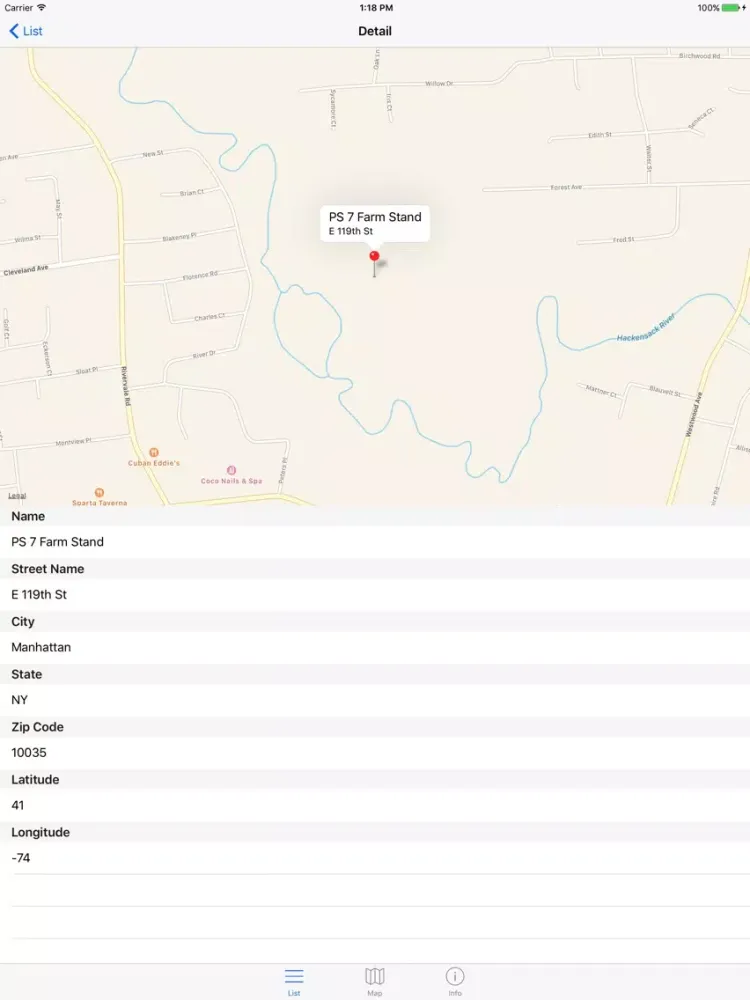 New York City Farmers Markets - Find Markets Close iPad  스크린샷