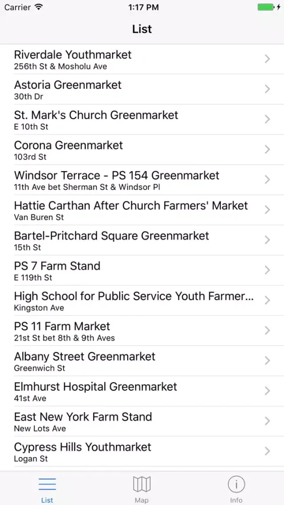 New York City Farmers Markets - Find Markets Close 스크린샷