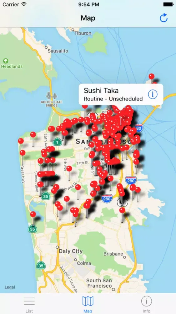 تصاویر San Francisco Food Inspections - California Health