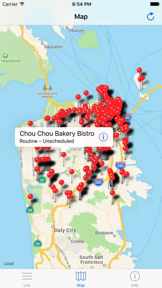 تصاویر San Francisco Food Inspections - California Health