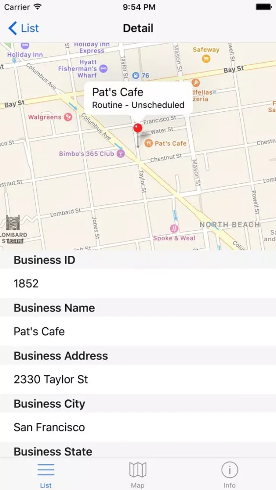 تصاویر San Francisco Food Inspections - California Health