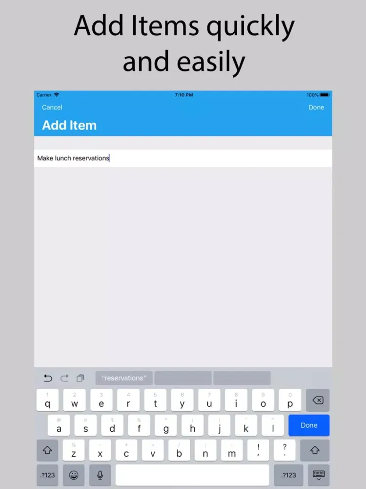 ภาพหน้าจอของ Check Yo' Self iPad 