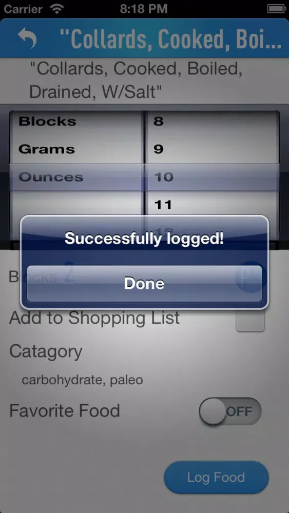 Food RX (Free)- Paleo & zone diet app應用截圖