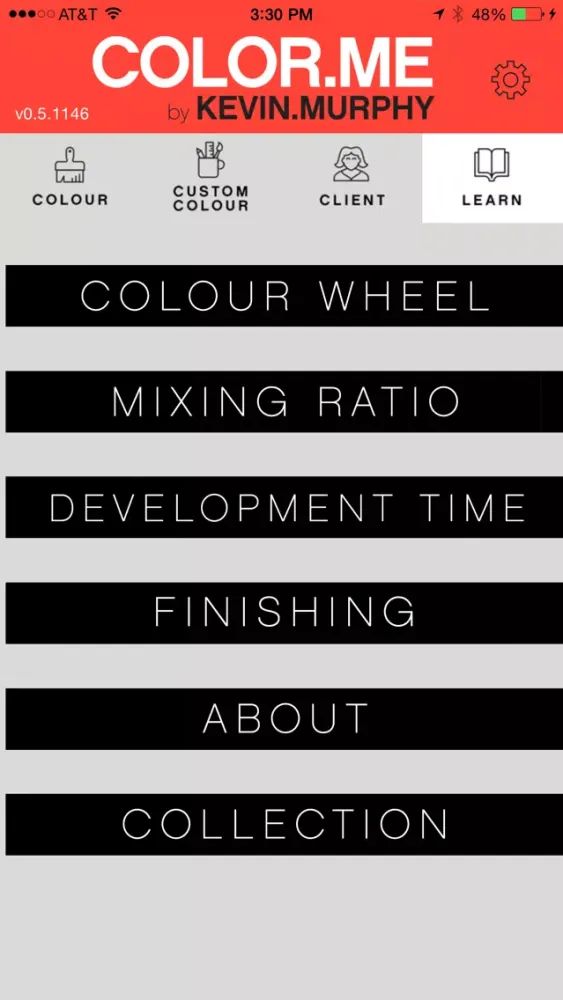 Captures d'écran de KEVIN.MURPHY COLOR.ME