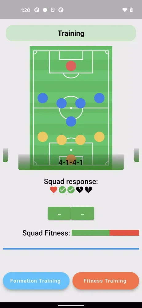 Zrzuty ekranu Kevin Toms Football Game