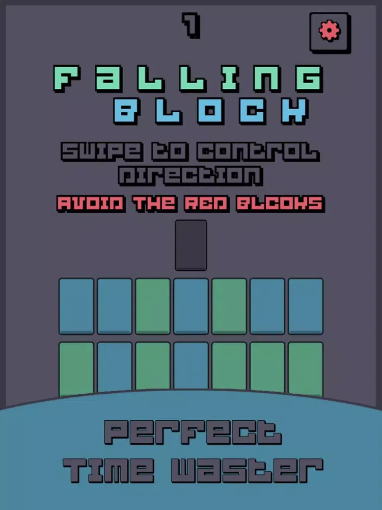 Tangkapan layar Falling Block - Endless Puzzler iPad 
