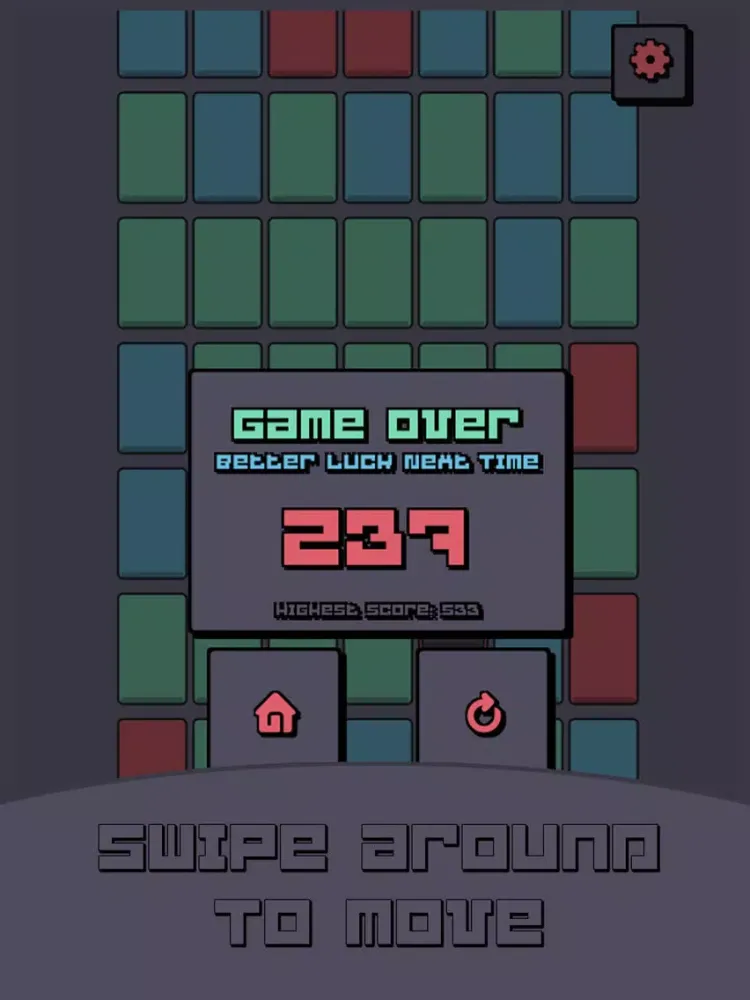 Tangkapan layar Falling Block - Endless Puzzler iPad 