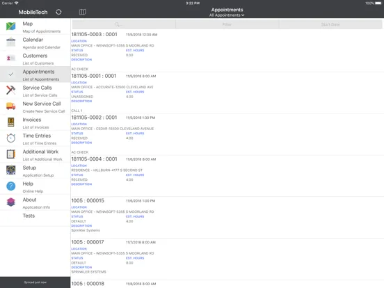 Zrzuty ekranu MobileTech R7.5 for Signature iPad 