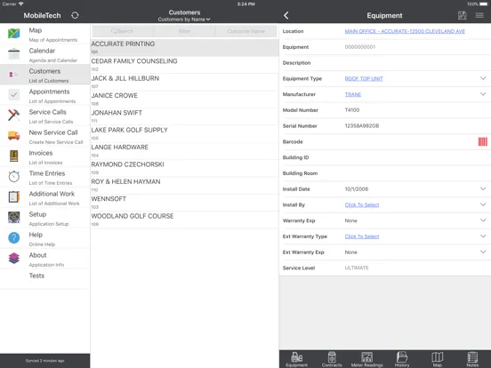 Zrzuty ekranu MobileTech R7.5 for Signature iPad 
