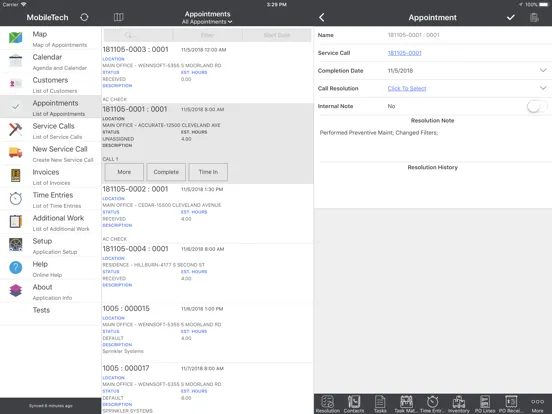 Zrzuty ekranu MobileTech R7.5 for Signature iPad 