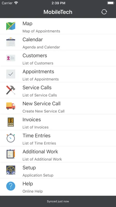 Zrzuty ekranu MobileTech R7.5 for Signature