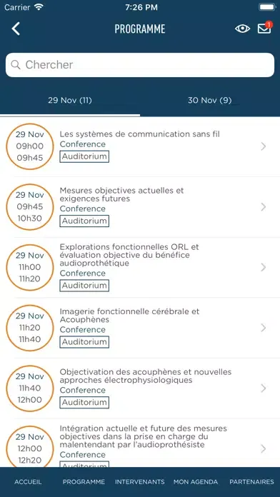 Captures d'écran de EPU 2019