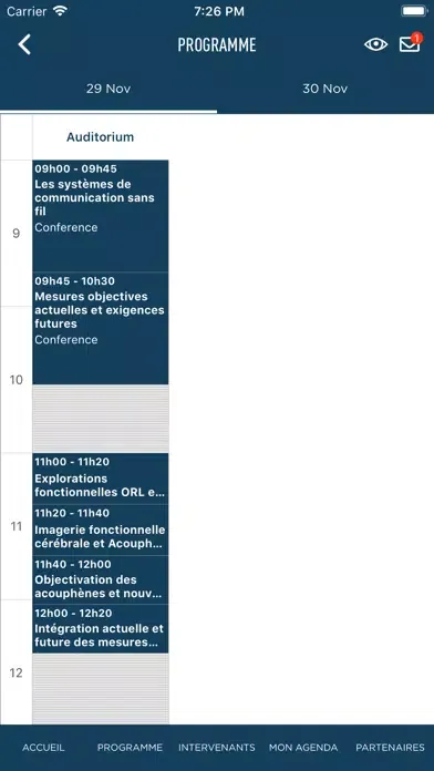 Captures d'écran de EPU 2019