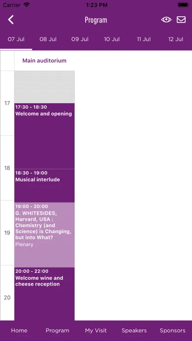 IUPAC 2019 Paris स्क्रीनशॉट