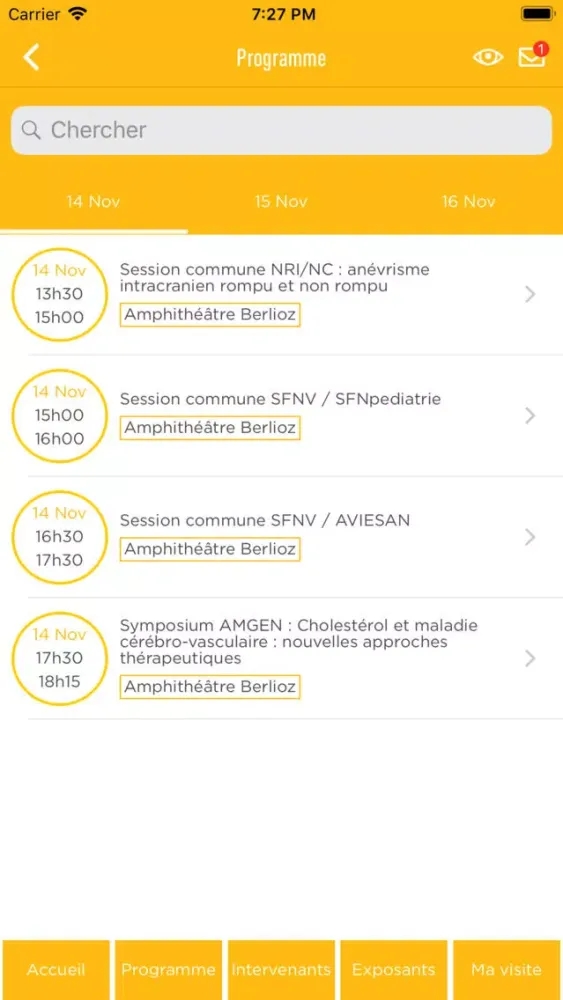 Tangkapan layar SFNV 2018