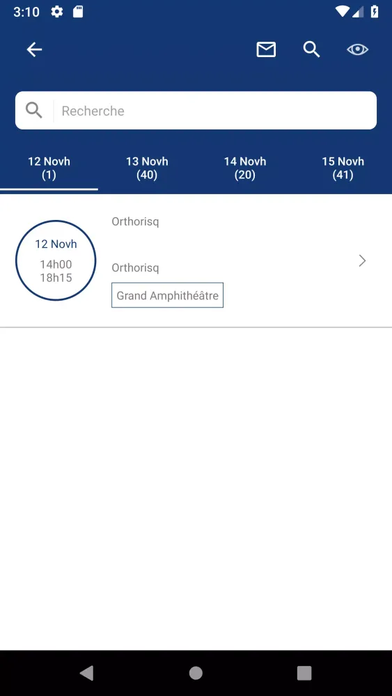 Ảnh chụp màn hình của SOFCOT 2018