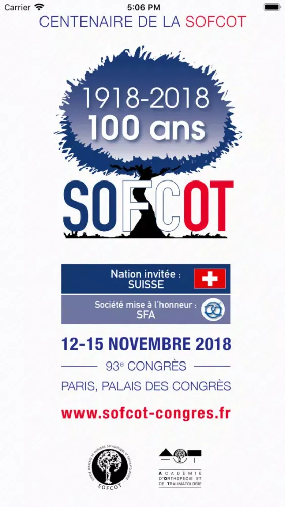 Tangkapan layar SOFCOT 2018