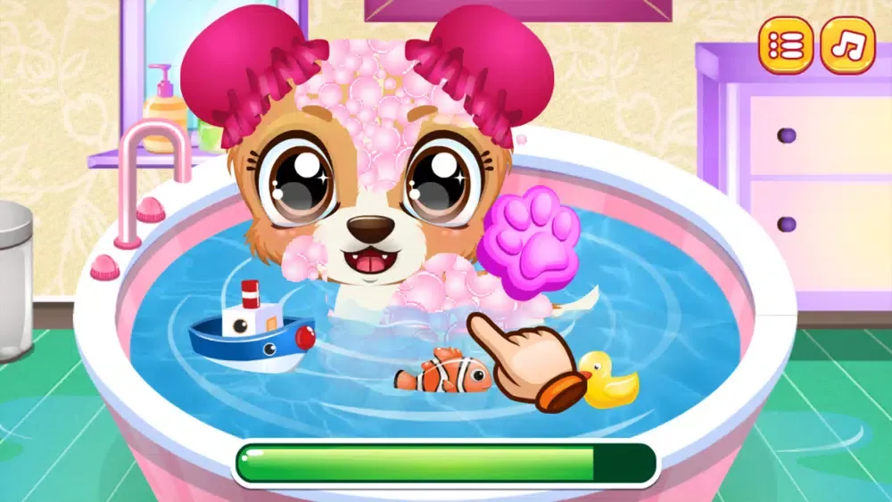 Capturas de tela do Puppy Fun Care
