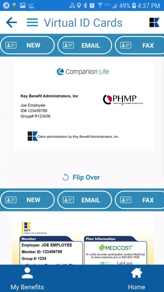 Screenshot di KBA-EZ Health Guide