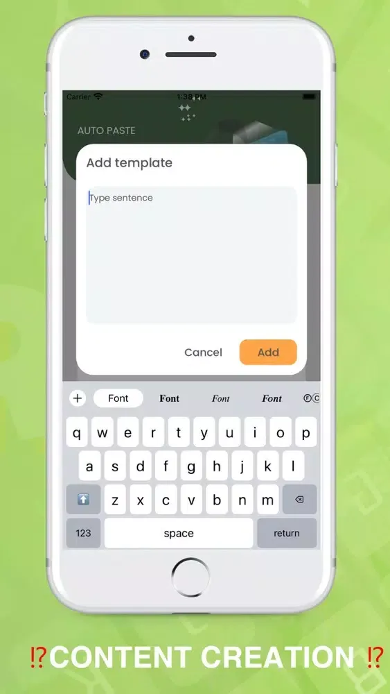 Tangkapan layar Auto Paste Keyboard Copy/Paste