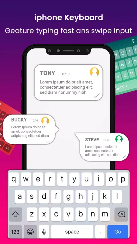Iphone keyboards应用截图