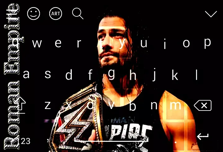 Capturas de pantalla de new keyboard for Roman Reigns 2018