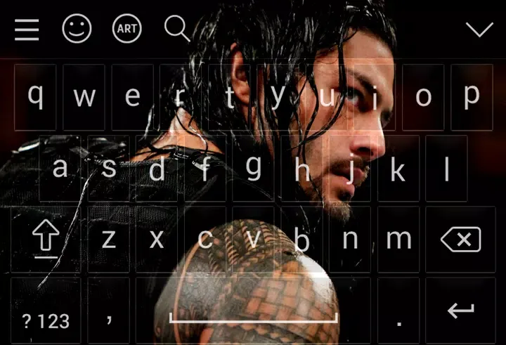 Capturas de pantalla de new keyboard for Roman Reigns 2018