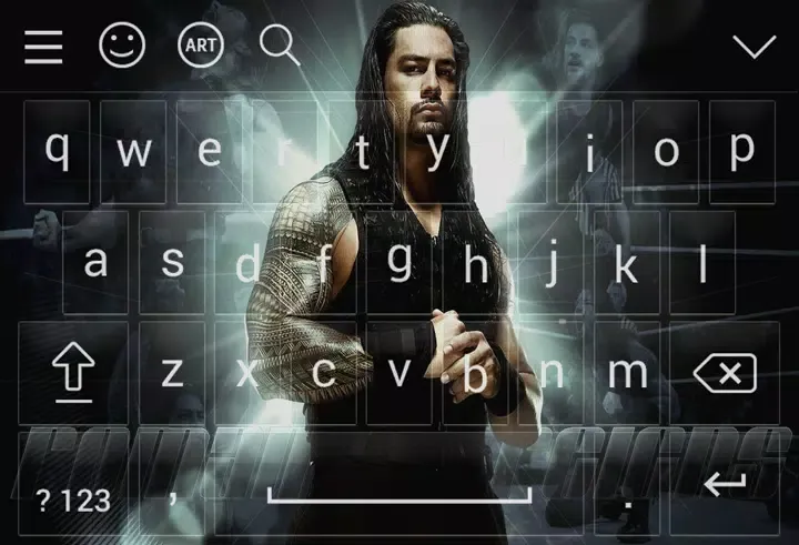 Capturas de pantalla de new keyboard for Roman Reigns 2018