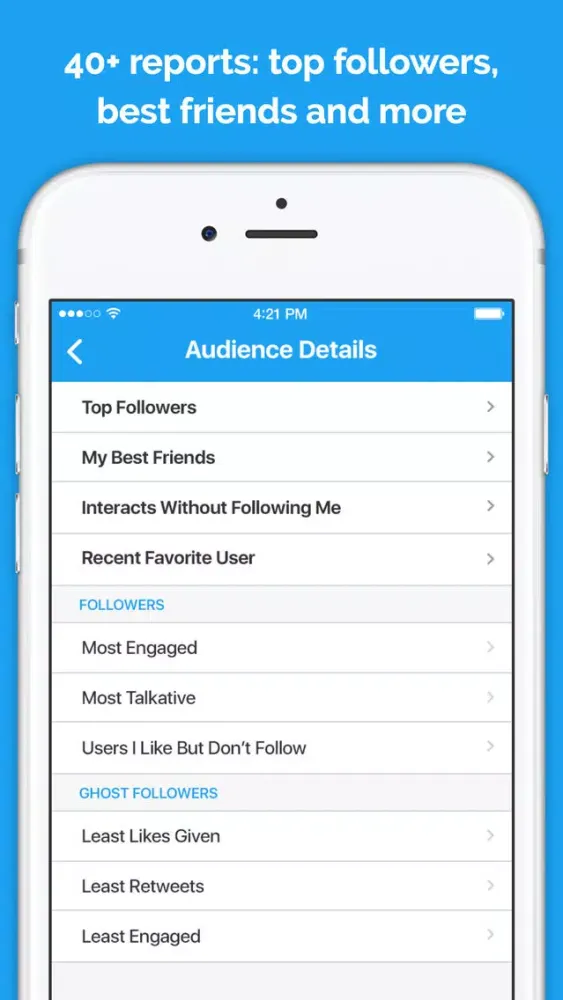 BirdReport: Stats for Twitter Ekran Görüntüleri