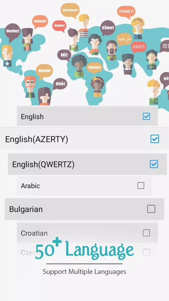 Paris Keyboard Screenshots