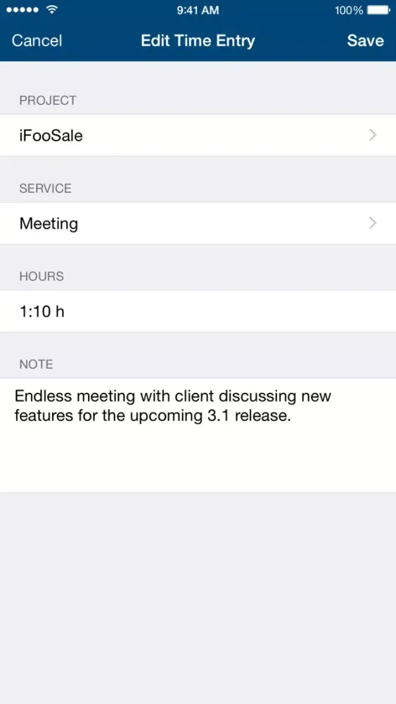mite.go - Smart time tracking for teams and freelancers 스크린샷