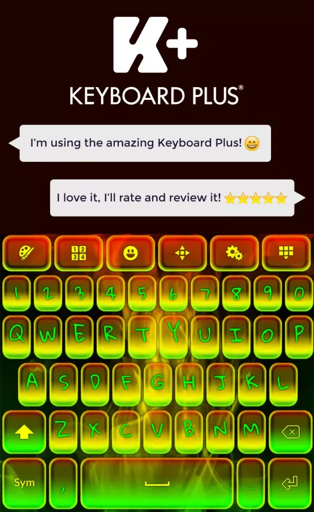 Ảnh chụp màn hình của Keyboard Rasta