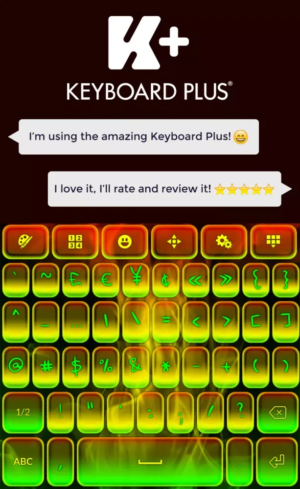 Ảnh chụp màn hình của Keyboard Rasta