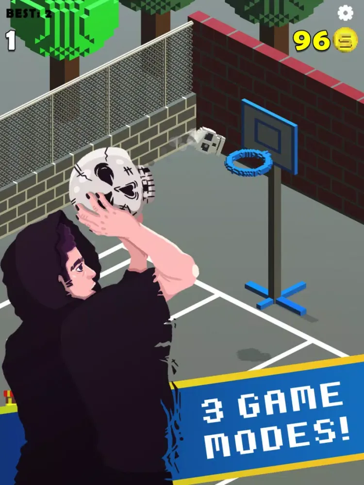 Скриншоты Swishy Hoops Master iPad 