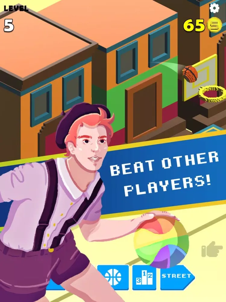 Скриншоты Swishy Hoops Master iPad 