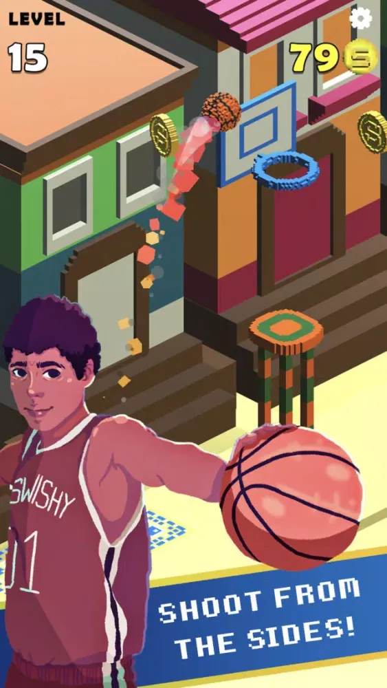 Скриншоты Swishy Hoops Master
