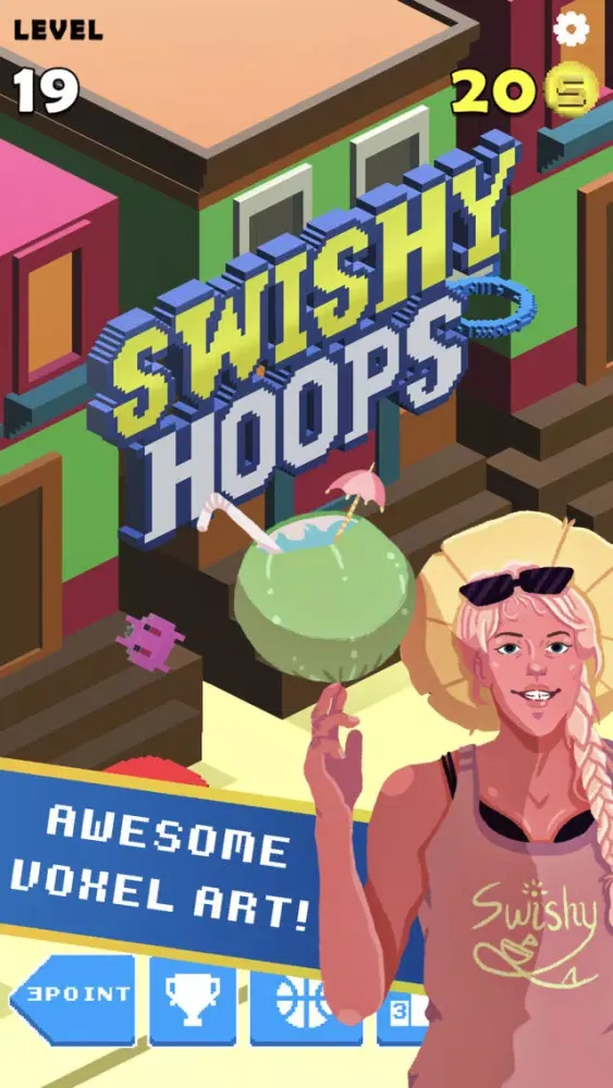Скриншоты Swishy Hoops Master