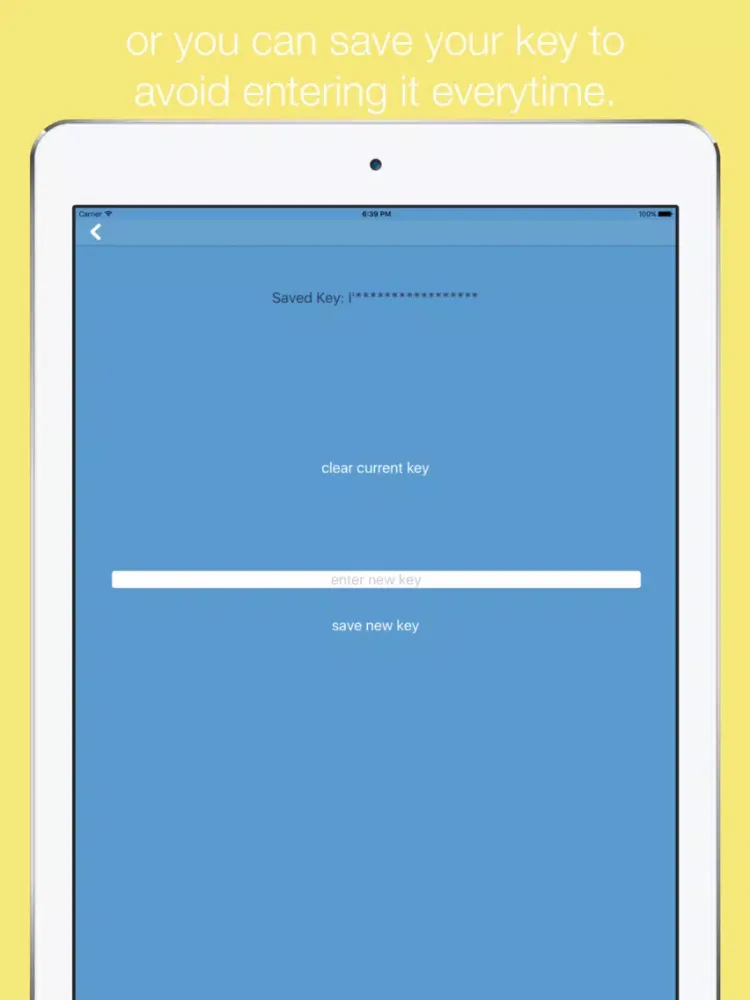 keyBot password generator iPad 应用截图