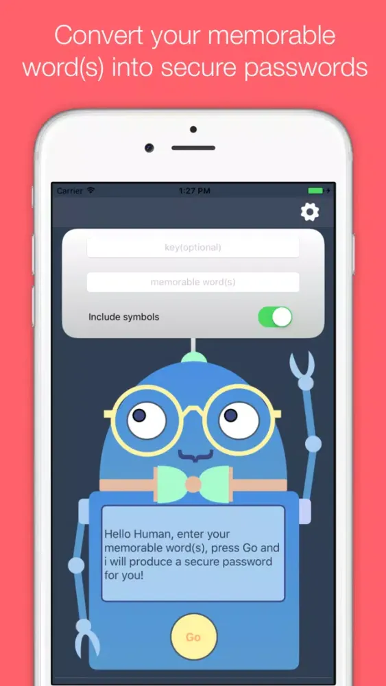 keyBot password generator应用截图