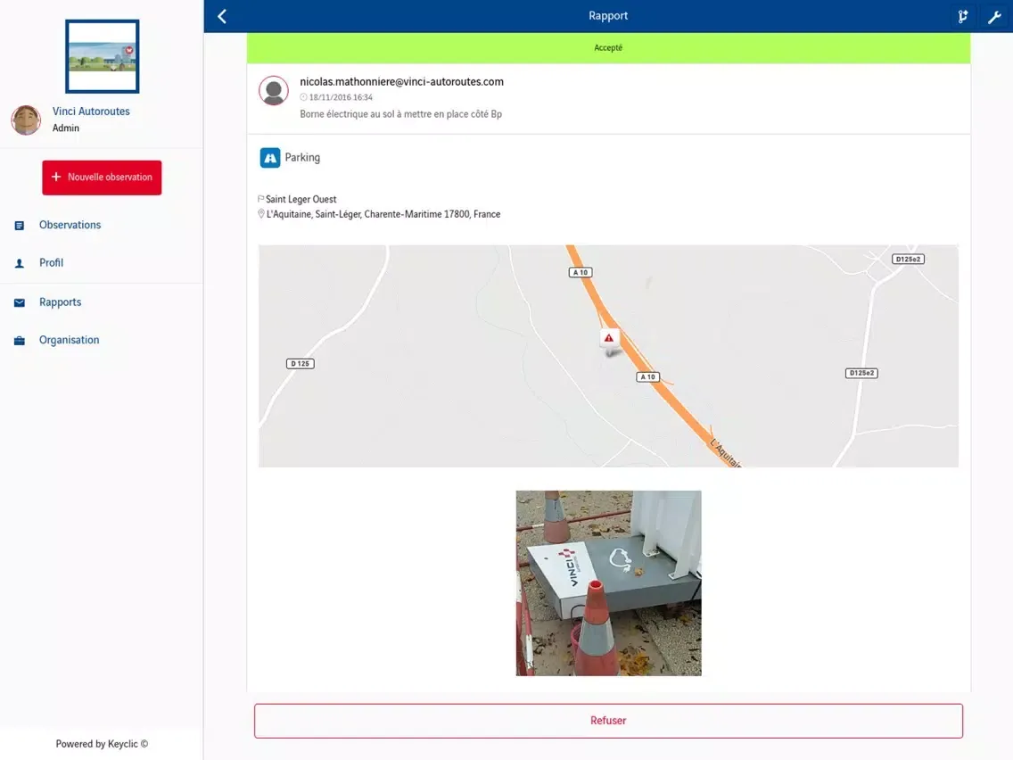 Скриншоты Vinci Mon Autoroute iPad 