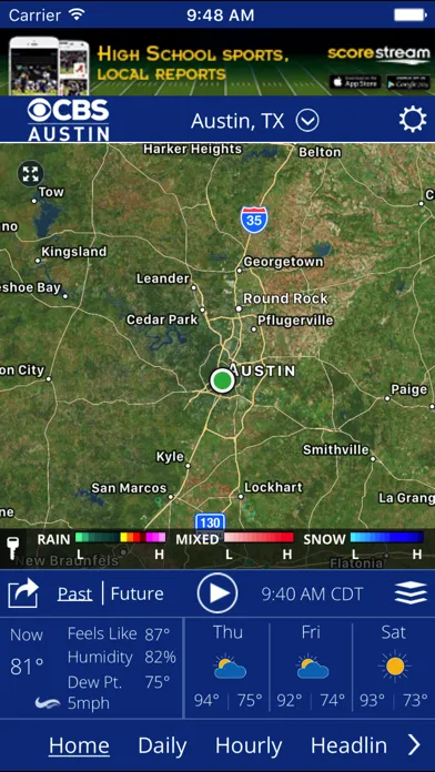 CBS Austin WX应用截图