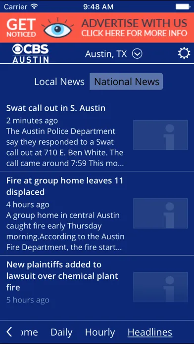 CBS Austin WX应用截图