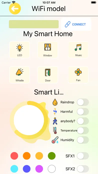 keyes IoT home應用截圖
