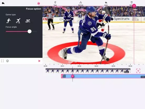 Tangkapan layar Coach Arrow: Sports Video Edit iPad 