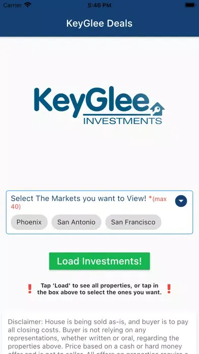 Capturas de tela do KeyGlee Deals