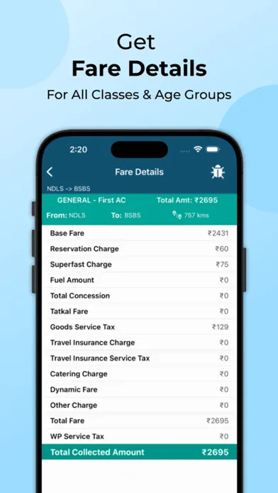PNR, Live Train Status & Metro سکرین شاٹس